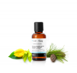 Cedr Ylang, posilující masážní olej Cedr Ylang, posilující masážní olej